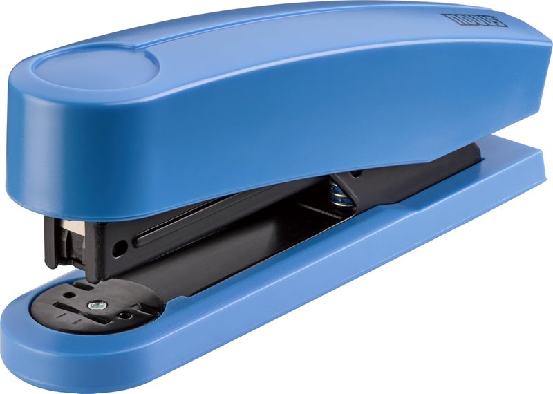 Novus B2 Compact Stapler, 25 Sheet Capacity, Precision Staple Guide, German Engineered, Staple|Pin|Tack, 10 Year Warranty, Easy Blue (020-1918) - Image 1